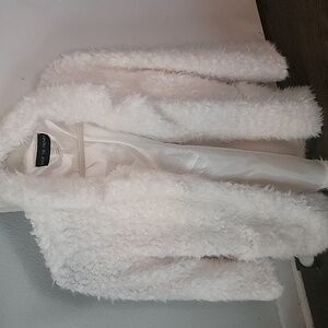 Fuzzy Ivory Jacket